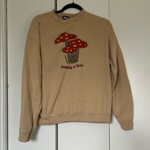 Minga “Nothing Is Real” sweatshirt. Size medium.